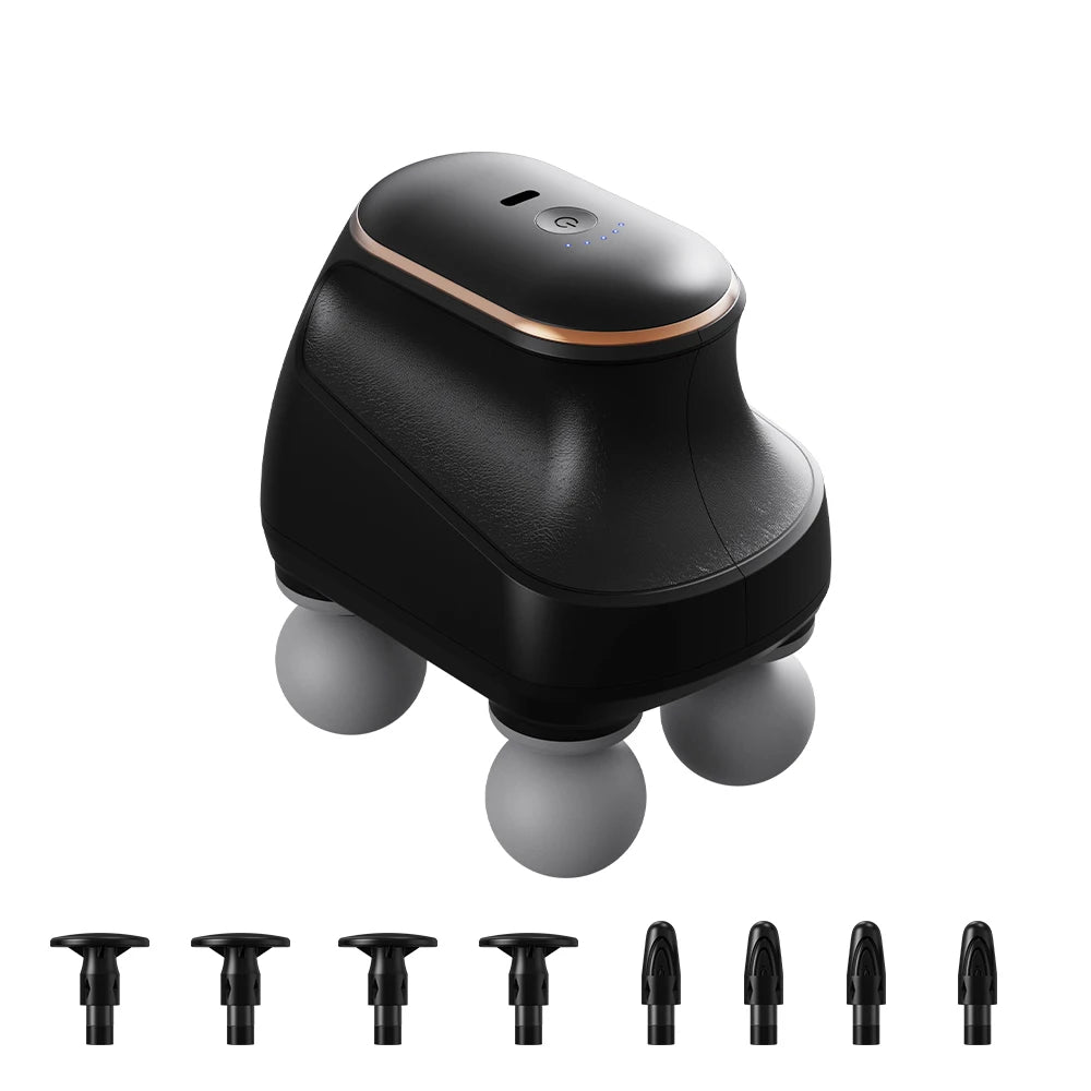 MuscleGlow Four-Head Deep Massage Gun