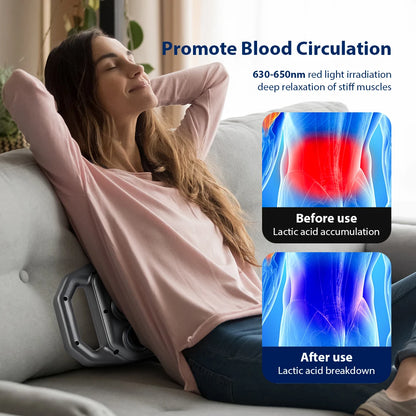 MuscleGlow Six-Head Deep Relief Massage Gun