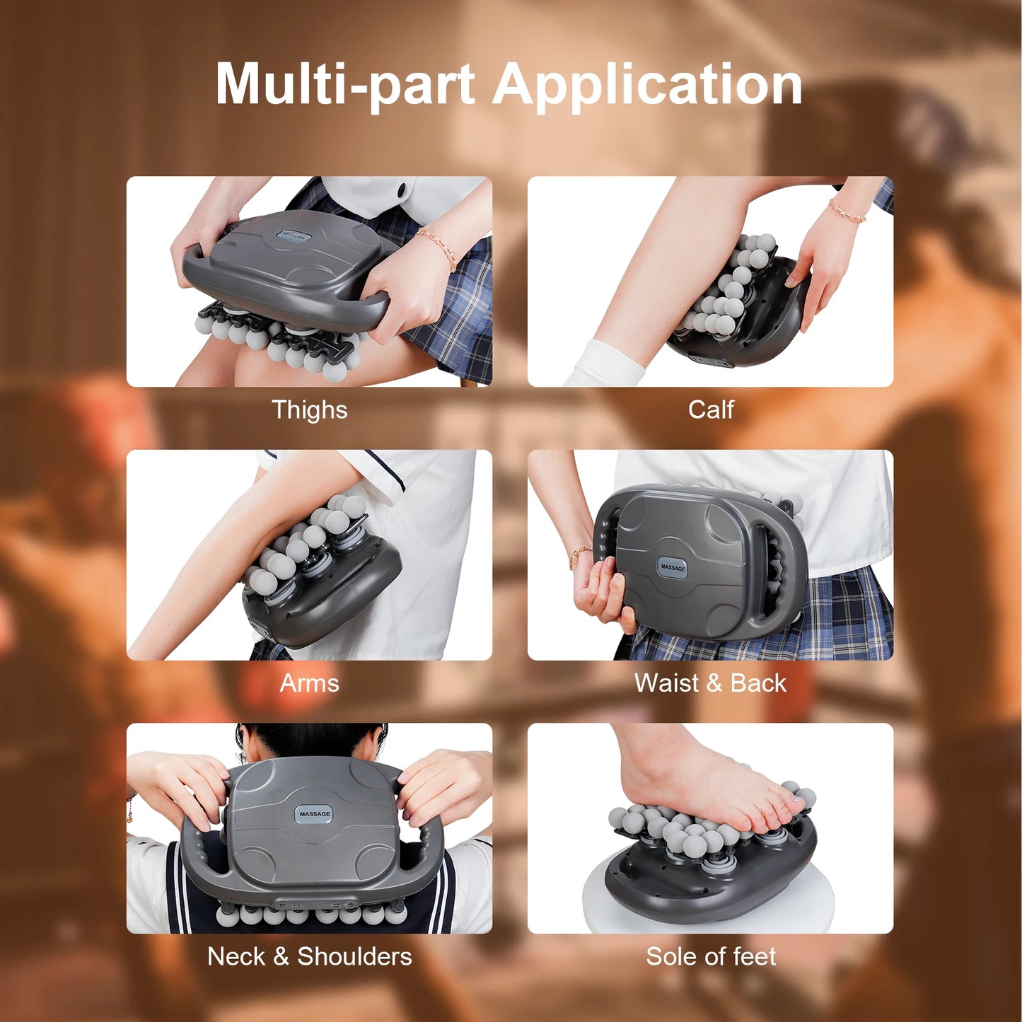 MuscleGlow 42-Head Ultra Deep Massage Gun