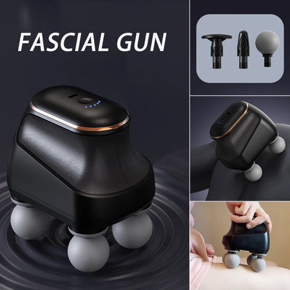 MuscleGlow Four-Head Deep Massage Gun