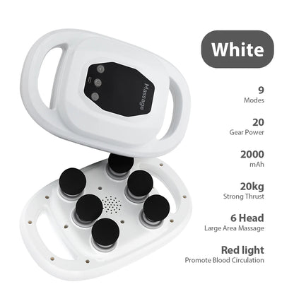 MuscleGlow Six-Head Deep Relief Massage Gun